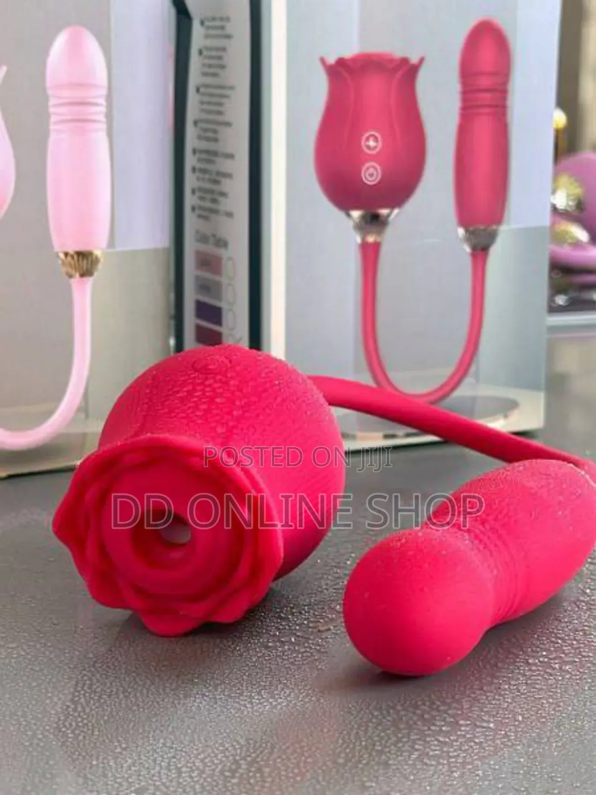 Rose Vibrator Nipple Sucker Clitoris Vibrator.