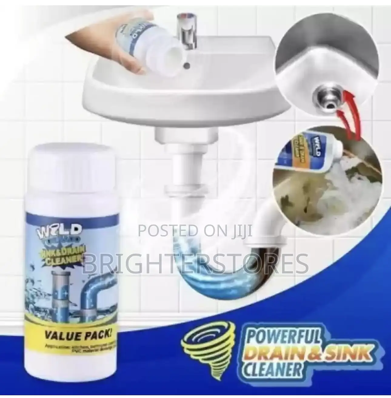 Powerful Drain And Sink , Toilet Cleaner