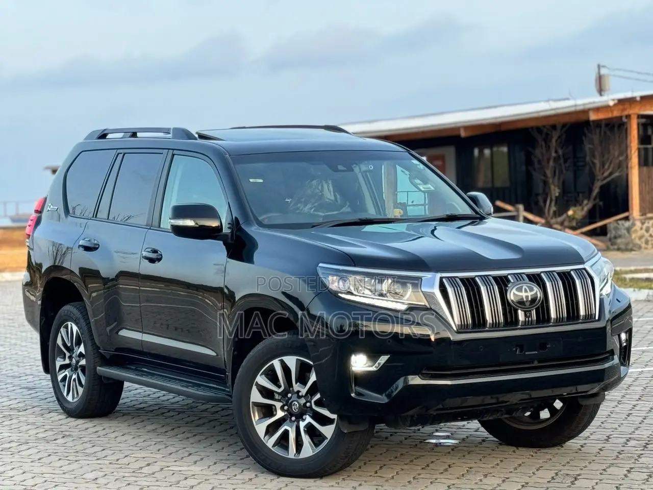 Toyota Land Cruiser Prado 2023 Matt Black