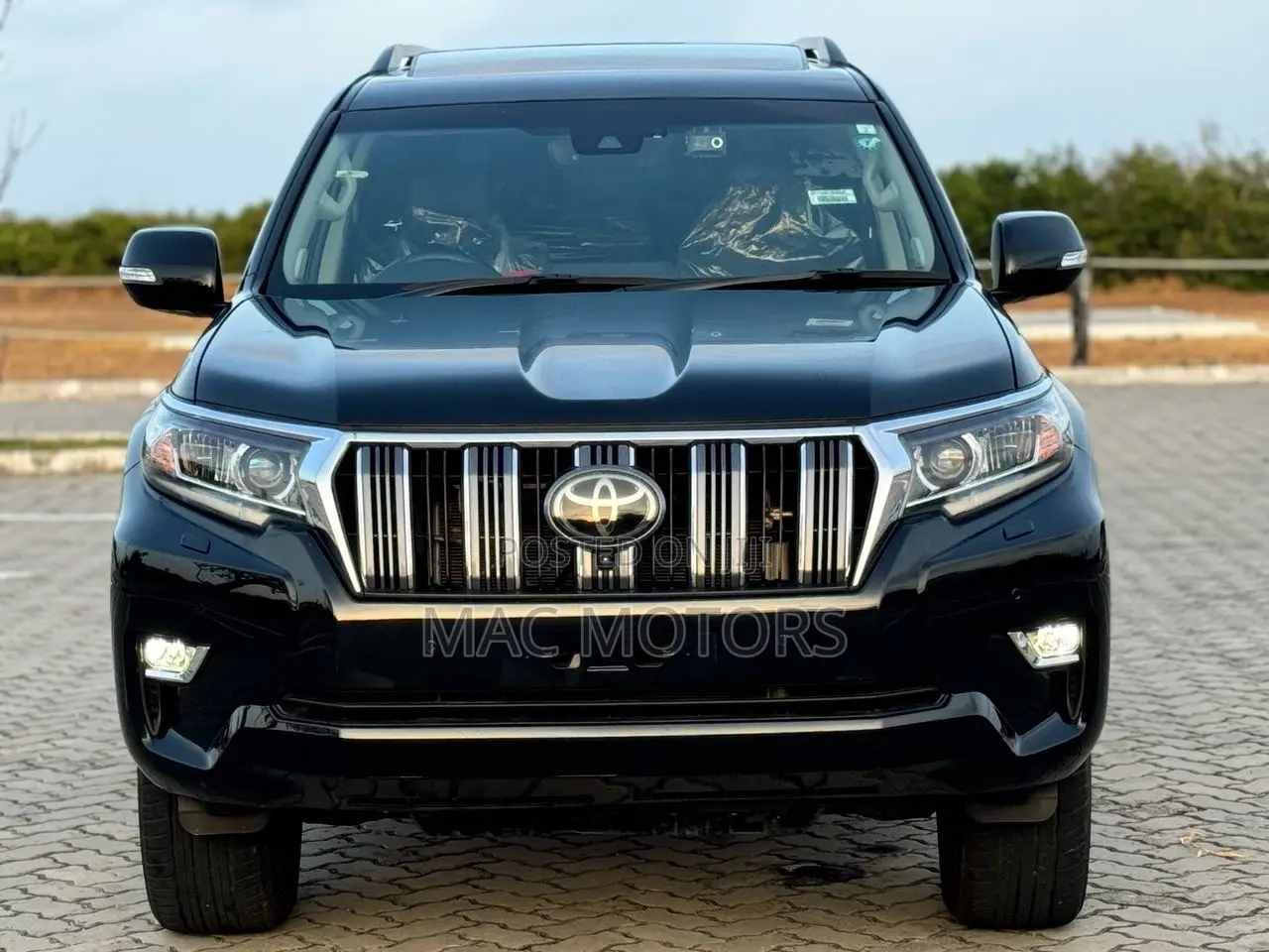 Toyota Land Cruiser Prado 2023 Matt Black