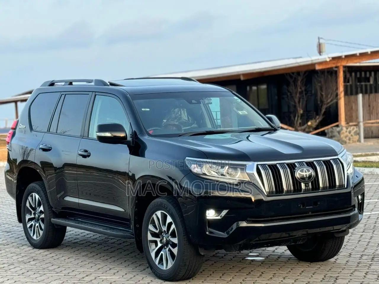 Toyota Land Cruiser Prado 2023 Matt Black