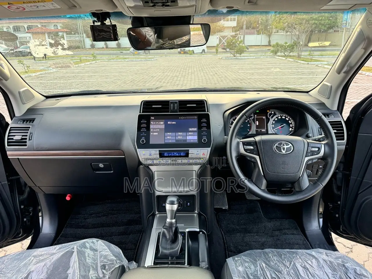Toyota Land Cruiser Prado 2023 Matt Black
