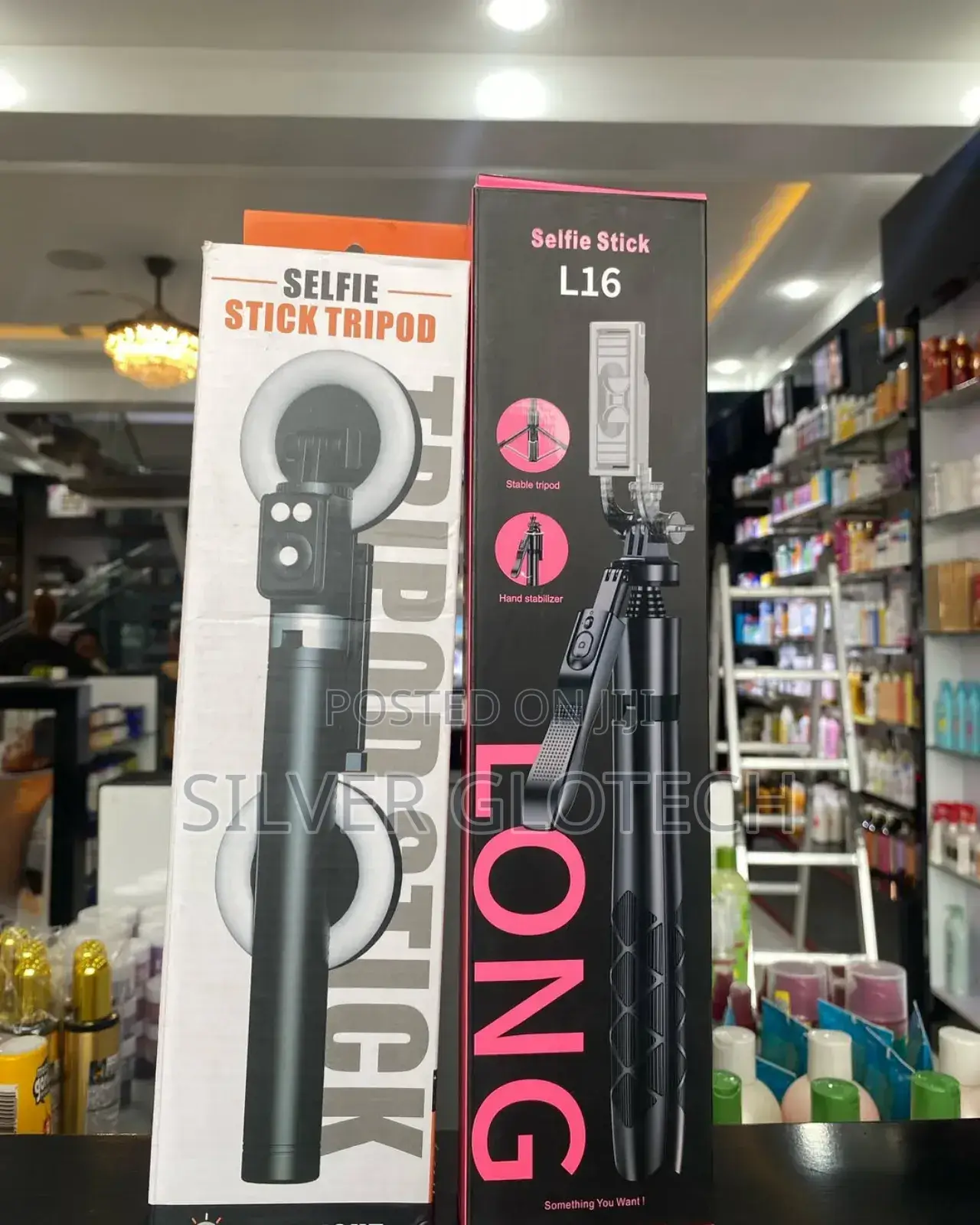 Selfie Stick Light Phone Stand Very Long