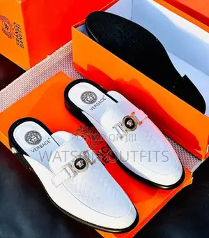 Versace Official Ya Viatu Wazi Nyuma