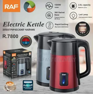 Raf Electric Kettle 2L Best for Home, Office Use