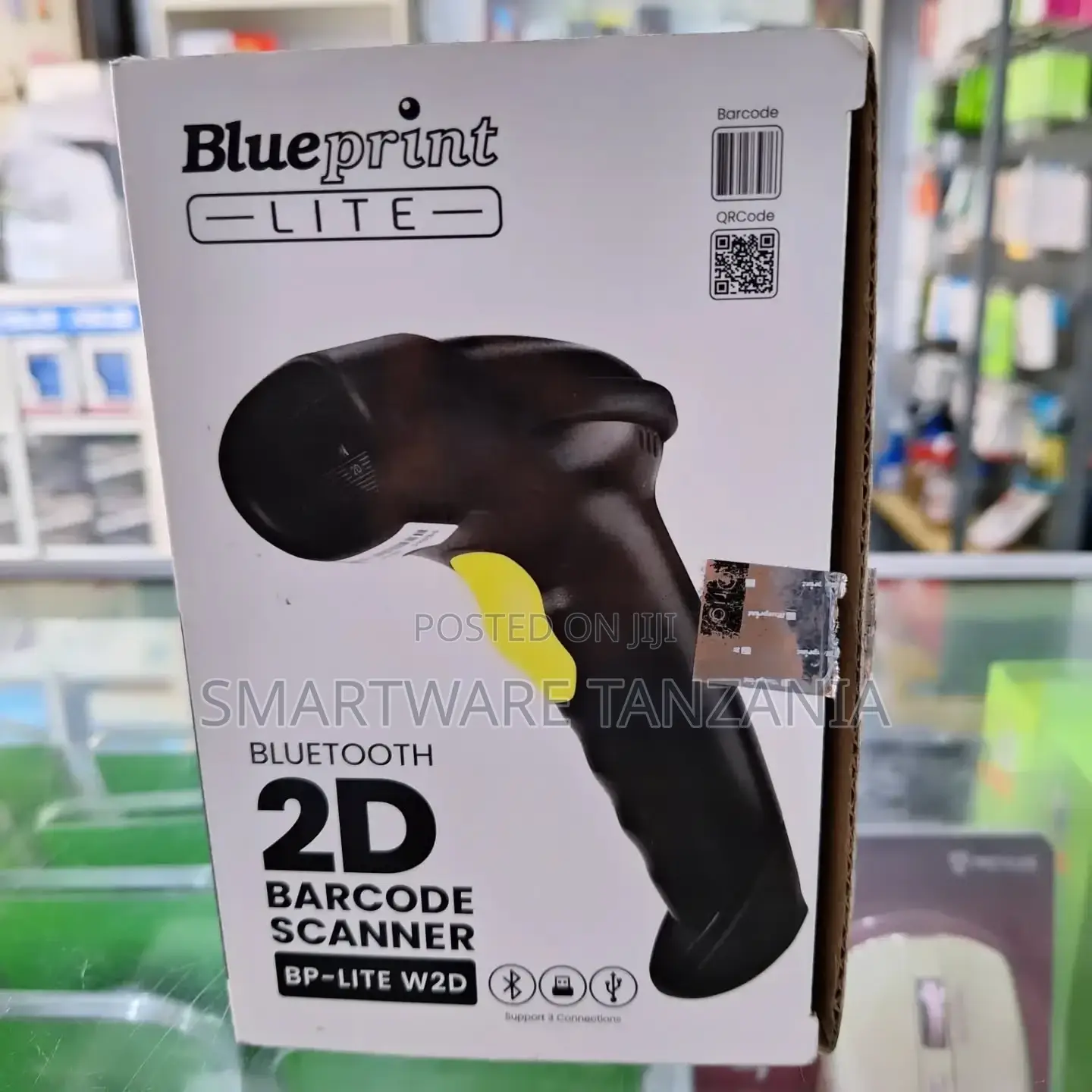 Bluetooth 1D Barcode Scanner, Portable Bar Code Reader