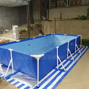 Metal Frame Above Ground Swimming Pool, Family Outdoor Pool