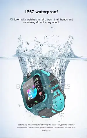 Kids Smart Watch Water Proof With GPS N SIM Card