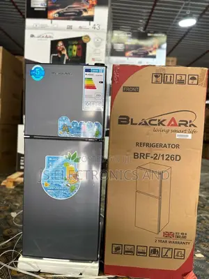 Blackark Fridge Liter 126 Double Door New Model Original