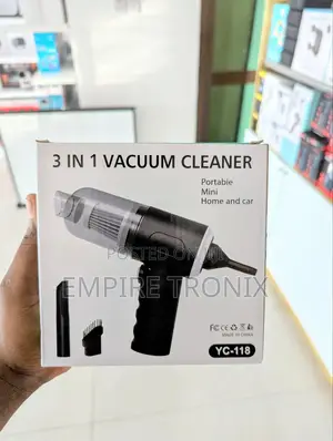 3 in 1 Portable High Power Car Vacuum Cleaner With Blower