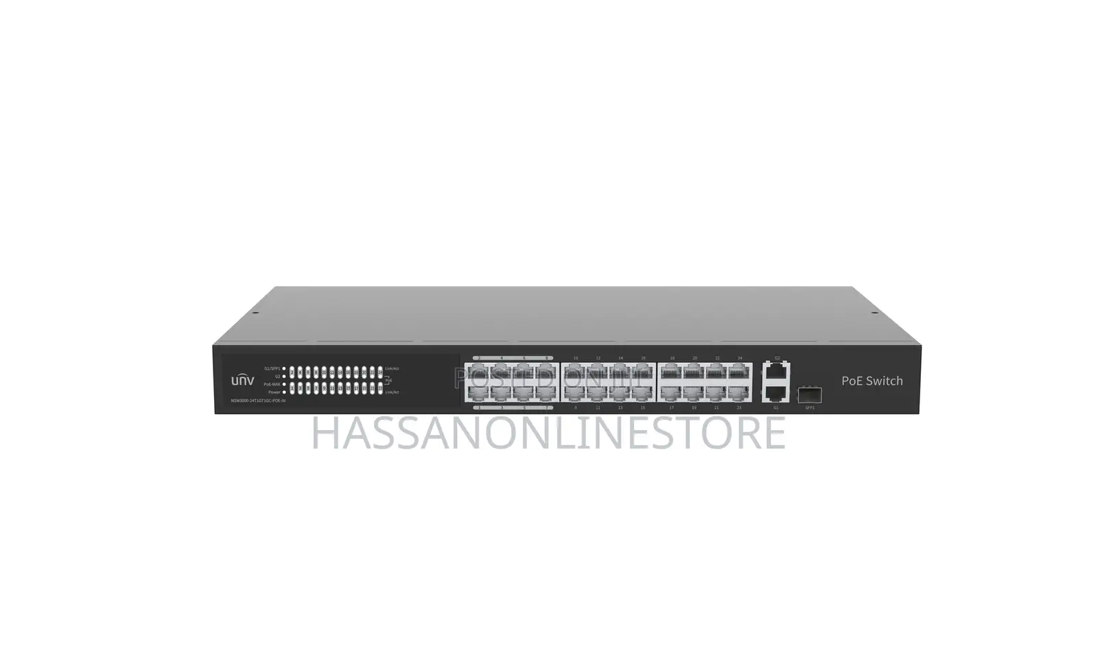 Unv Nsw3000-24t1gt1gc-Poe-Incloud Management Switch