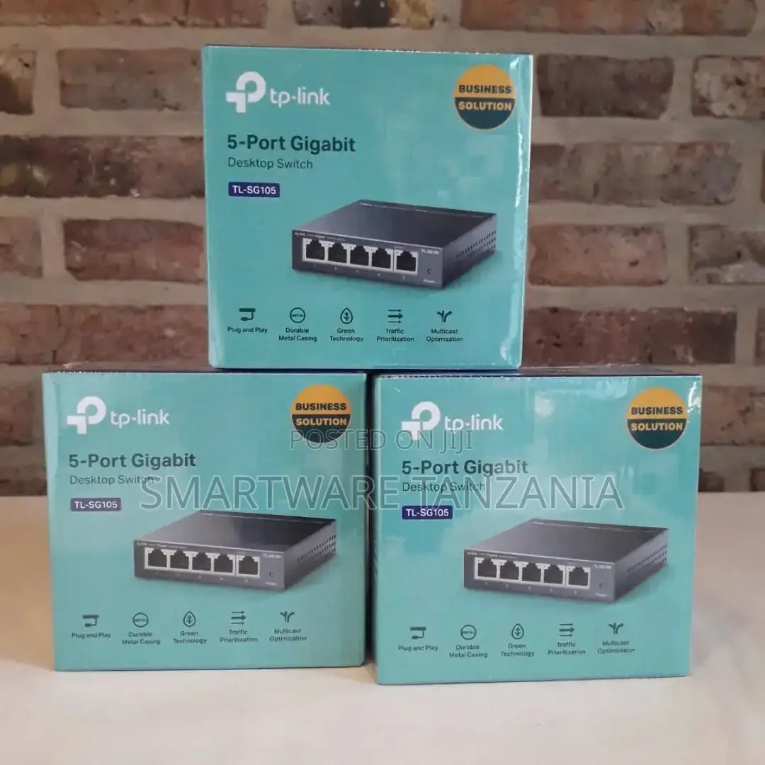 5-port Desktop/Gigabit Ethernet Switch/Hub, Network Splitter