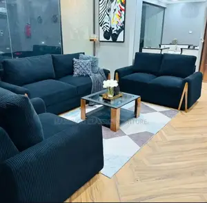 Sets Ya Sofa Ya 2:2:1 Kitambaa Kigumu