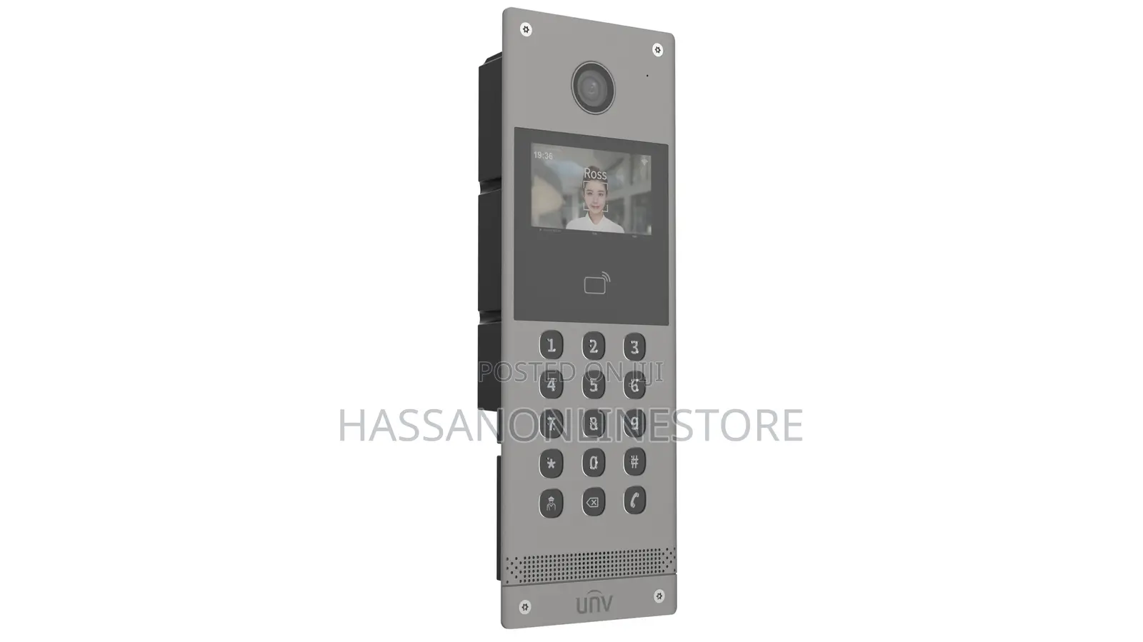 Unv Oeu-301s-Hmka Apartment Door Station(Ic Card,15 Keypads)