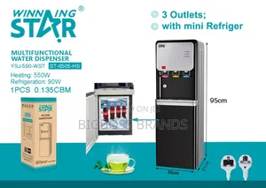 Winning Star Water Dispenser With Fridge