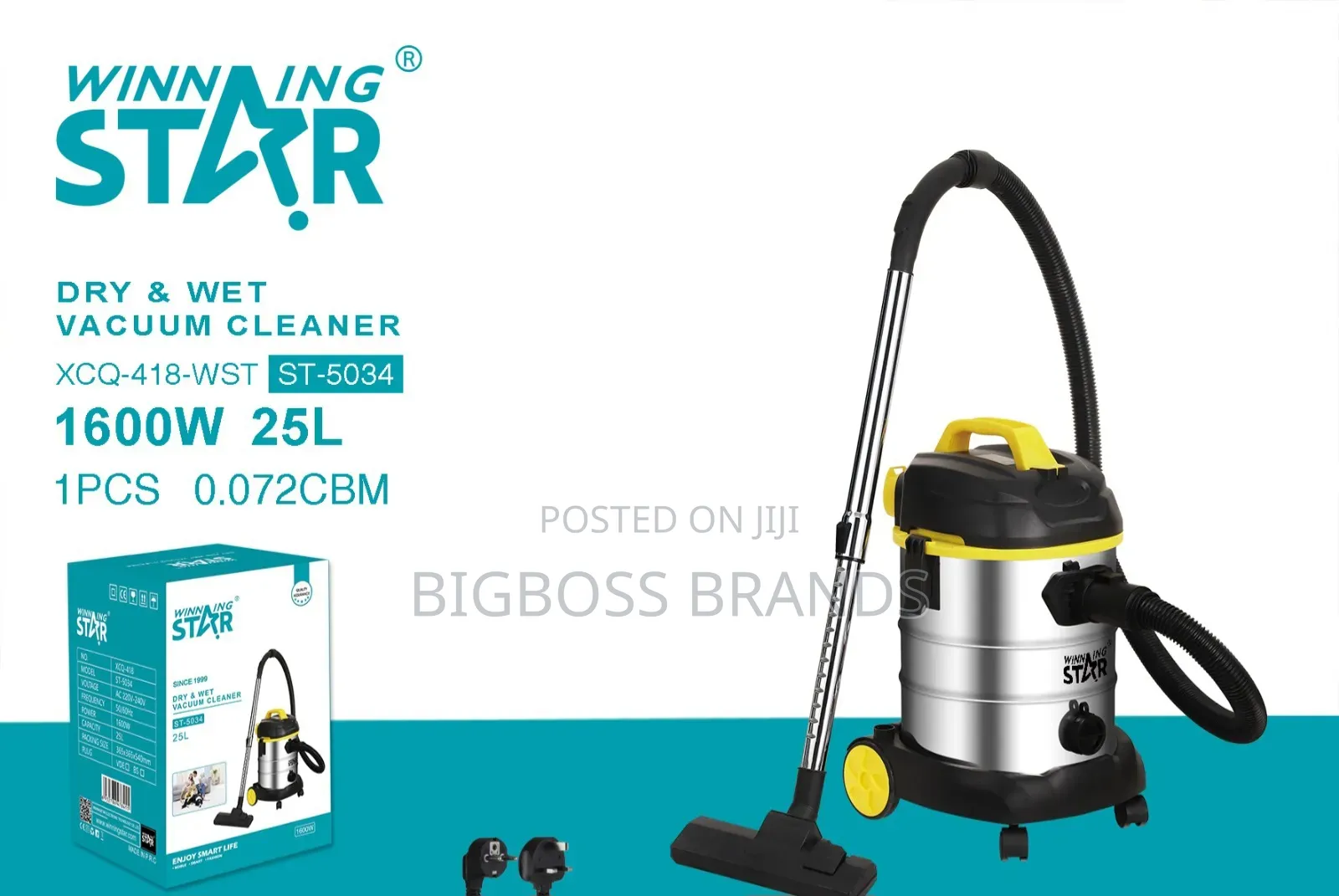 Winning Star St 5034 Vaccum Cleaner 25L