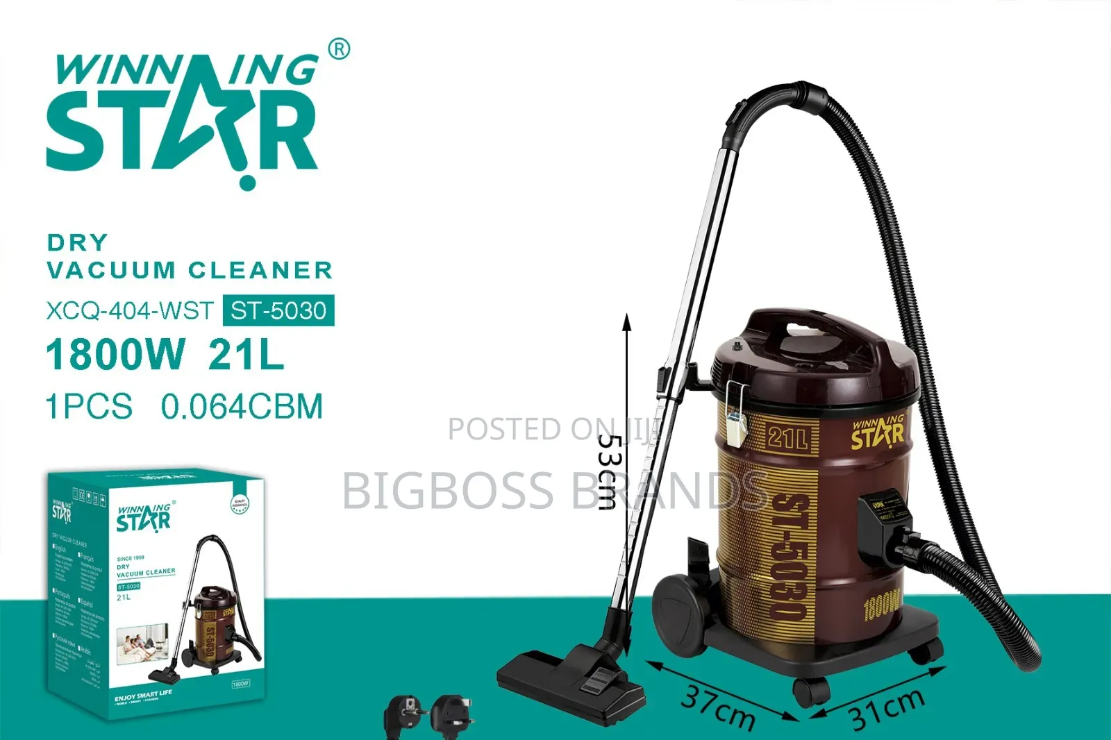 Winning Star St 5030 Vaccum Cleaner 21L