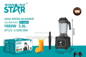 Winning Star High Speed Blender 3L