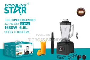 Winning Star High Speed Blender 6.5L (St 5903)
