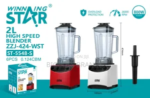 Winning Star St5548 Heavy-Duty Blender 2L