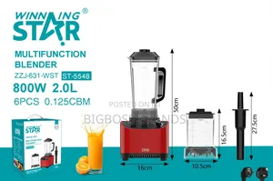 Winning Star Heavy Duty Blender 2in1 2L