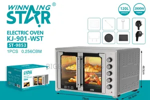 Winning Star Electric Oven Double Door 120L