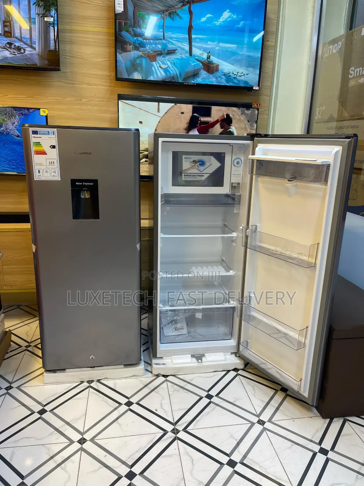 Hisense Fridge 177L Fast Cooling With Water Dispenser