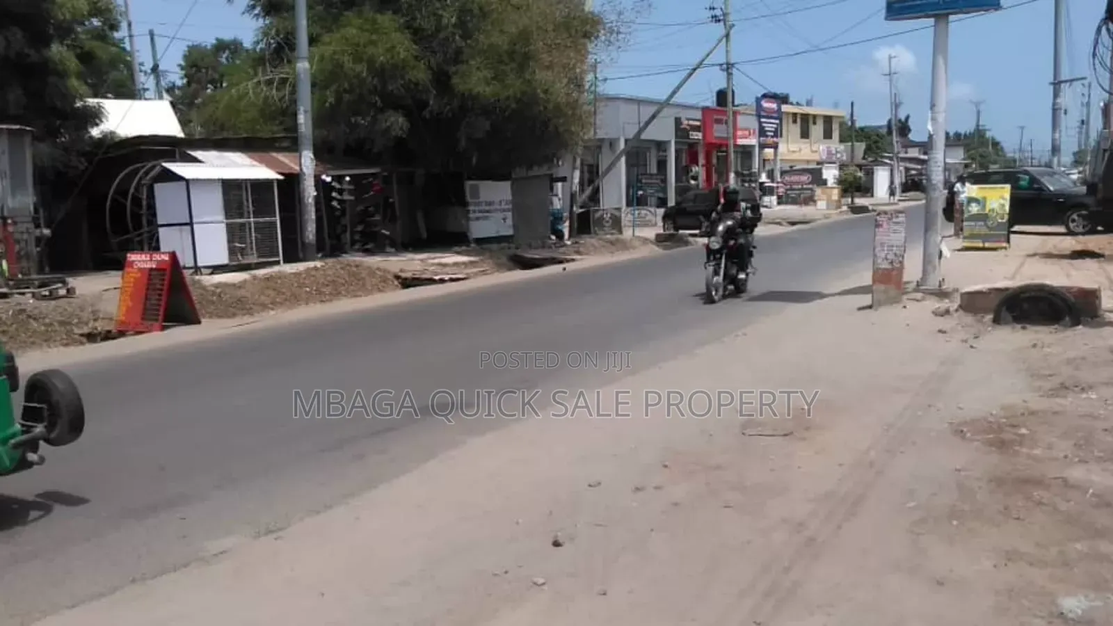 Yard / Showroom/ Car Wash for Rent at Msasani Main Road