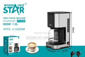 Winning Star Drip Coffee Machine 1.2L