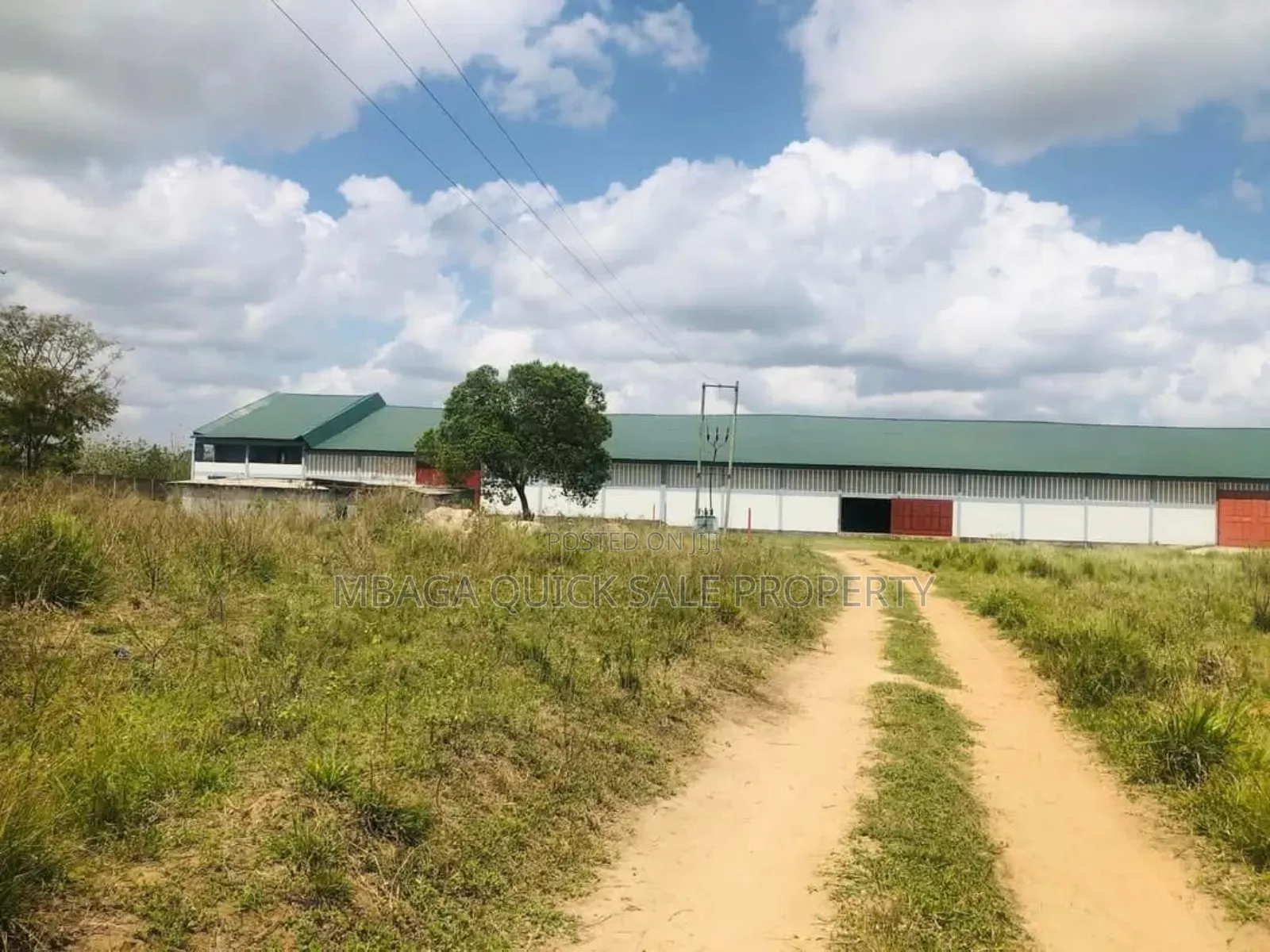 Godown and Yard With 10 Acres for Sale at Bagamoyo Baobao