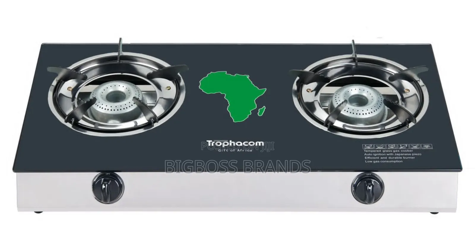 Trophacom Gas Cooker 2 Burners