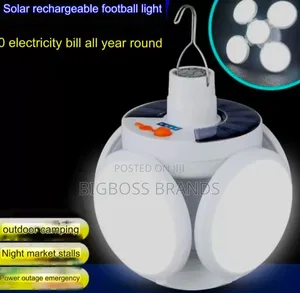 Solar Led Lamp (Rechargeable Lamp)