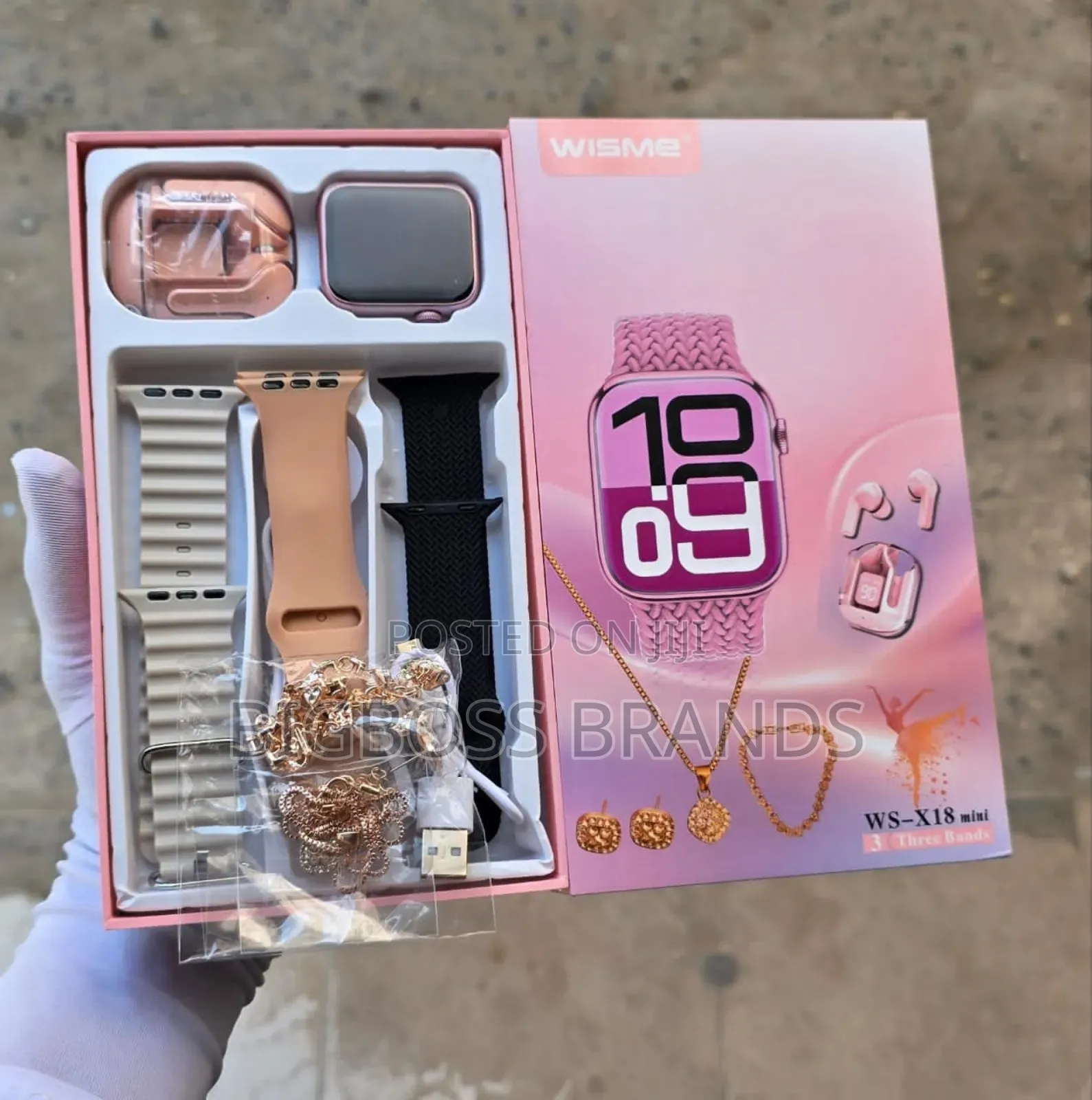 Wisme Ws-X18 Min Combo Smart Watch