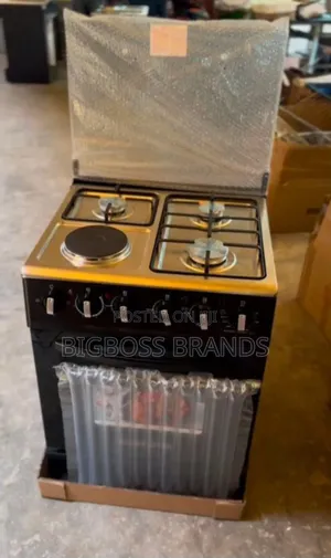 Global Star Gas Cooker 60/60 Umeme 1 Gas 3 Oven Umeme