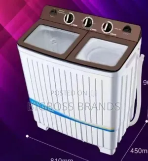 Black Ark Washing Machine Kg 7 Twins Tub