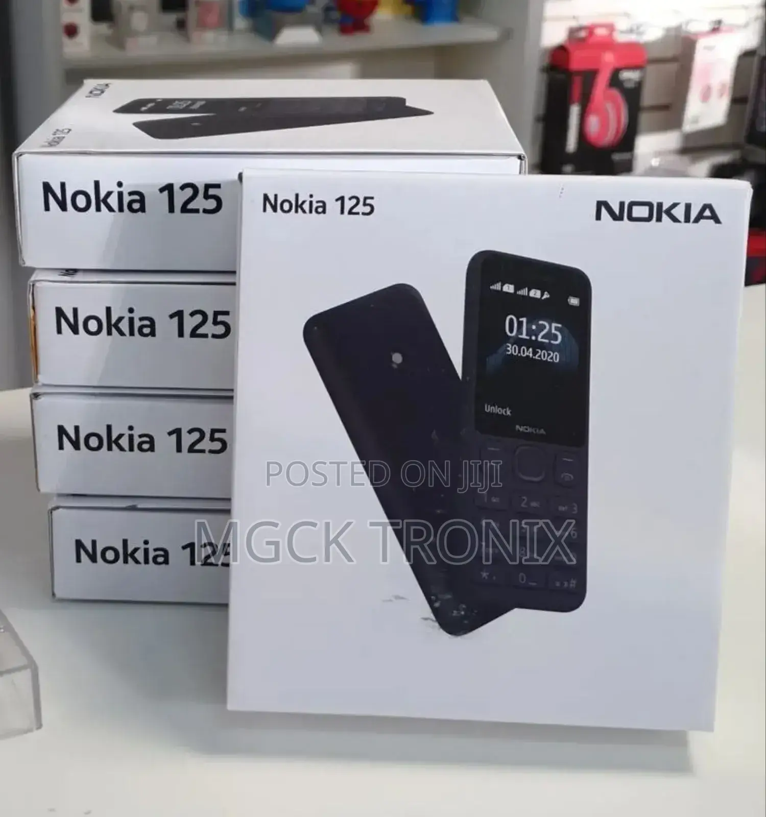New Nokia 125 Black