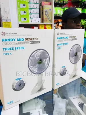Hand and Desk Top Portable Fan