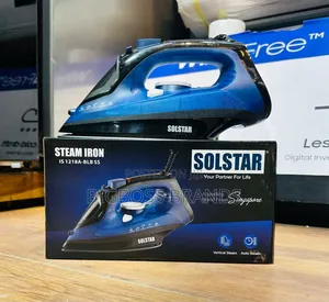 Solstar Steam Iron Is1218a- BLBSS