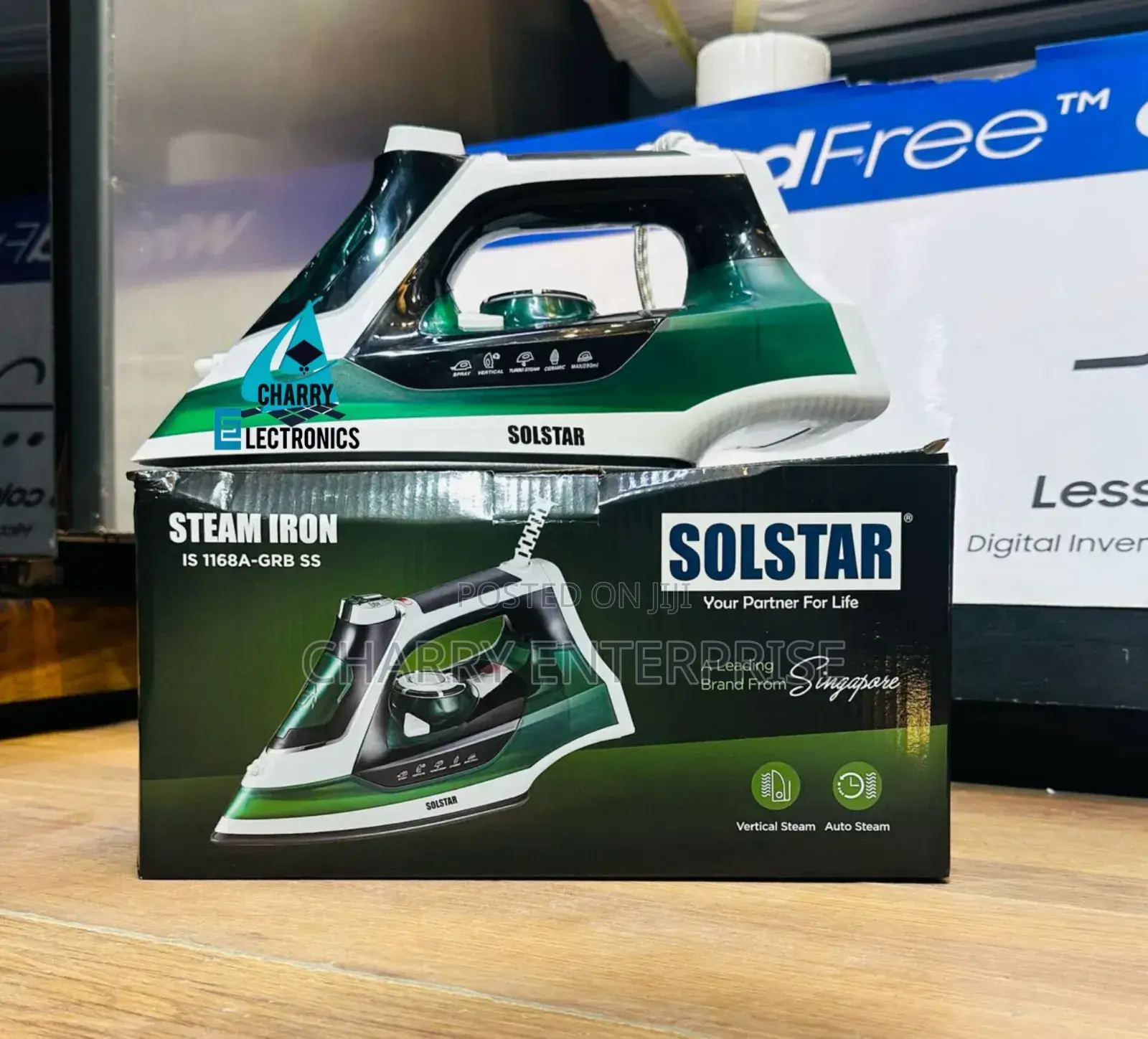 Original Solstar Steam Iron 
Easy to Use From Singapore