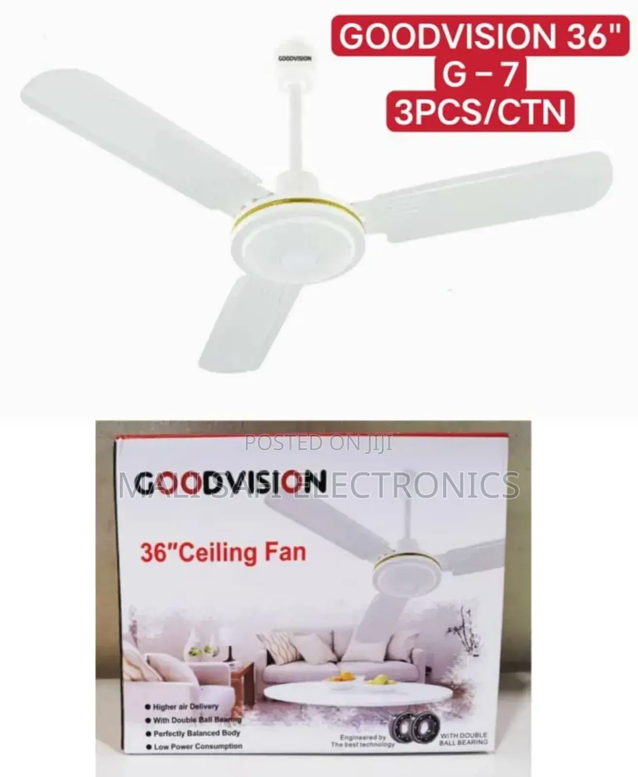 Goodvision Celing Fan Size 26