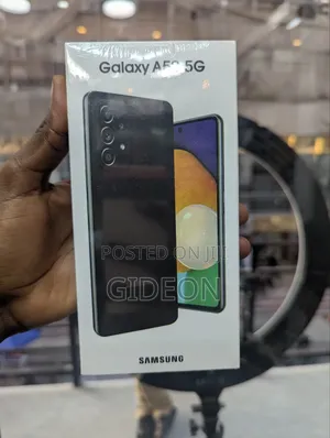 New Samsung Galaxy A52 5G 128 GB Black