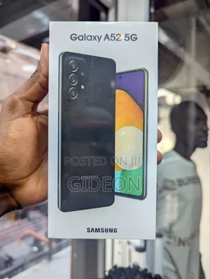 New Samsung Galaxy A52 5G 128 GB Black