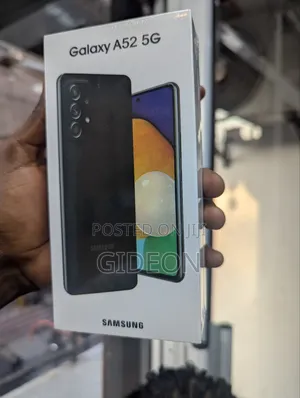 New Samsung Galaxy A52 5G 128 GB Black