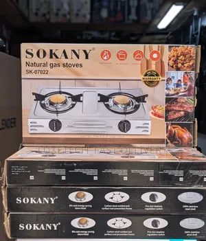 Sokany Natural Gas Stoves Sk-07022 Dual-Burner
