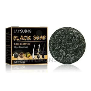 Jaysuing Black Hair Soap For Grey Hair 50gm