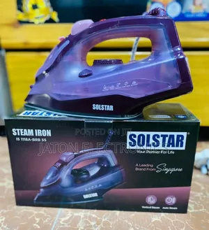 *Solstar Steam Iron ||Is1118a- Brbss|