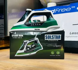 *Solstar Steam Iron ||Is1168a- Grbss||