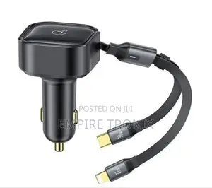 USAMS CC219 Car Charger 30W Dual Port Fast Charger
