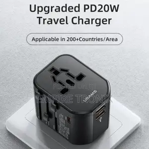 USAMS CC179 T59 20W Fast Charger Power Adapter(Black)