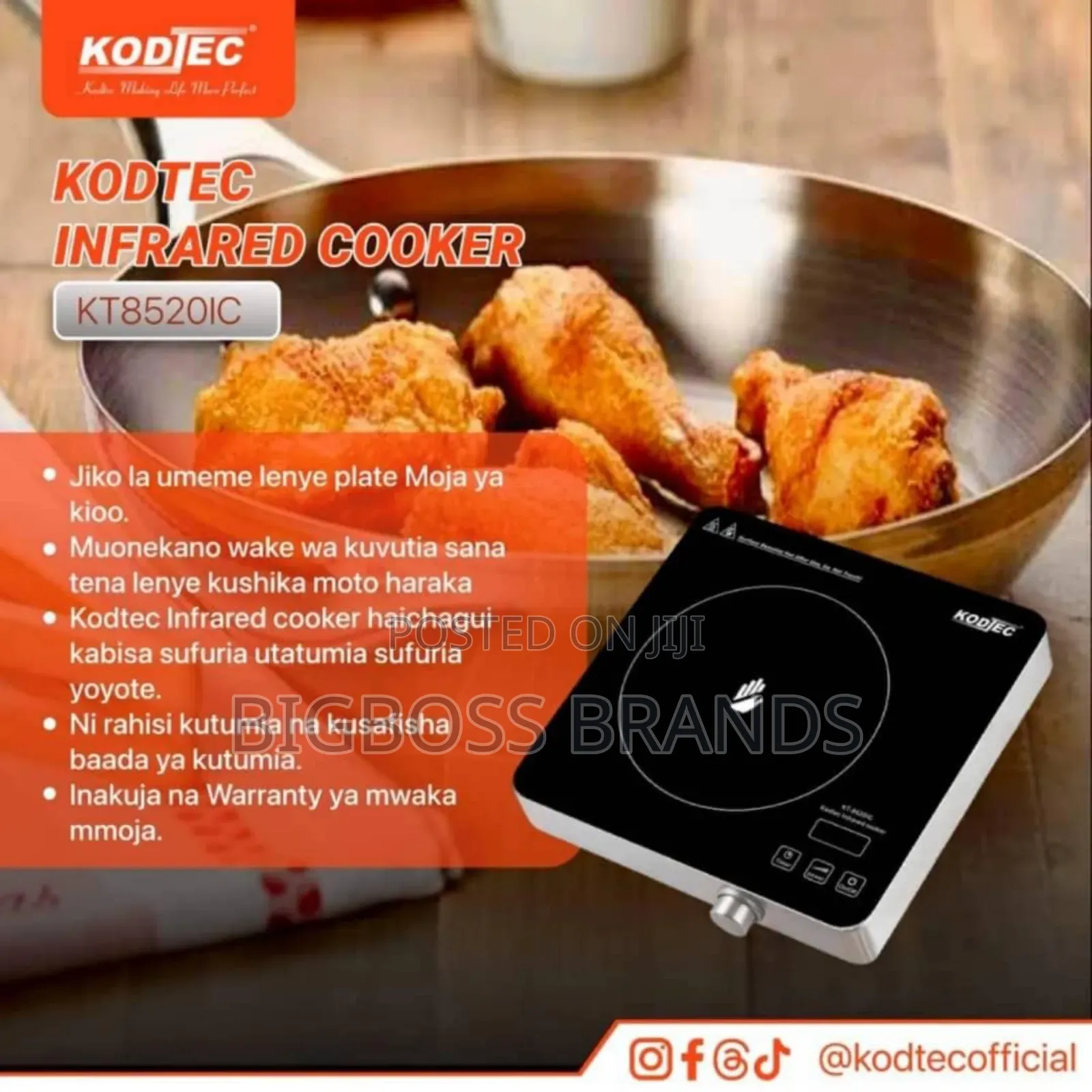 Kodtec Infared Cooker